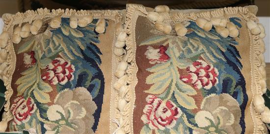 Four Chelsea textiles cushions